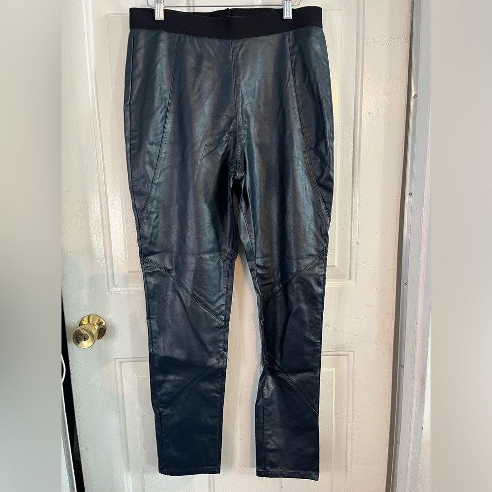 Black Leather Pants
